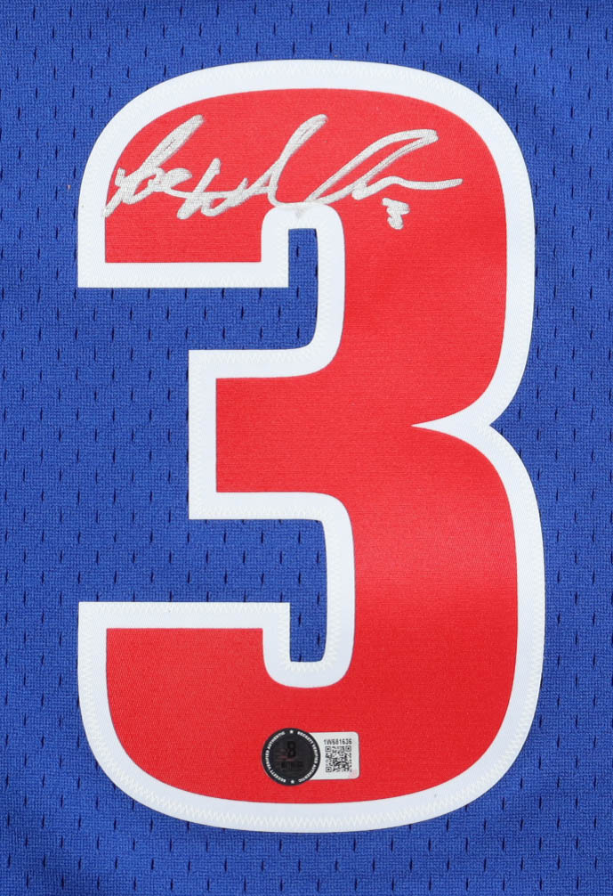 Ben Wallace Signed Pistons Mitchell & Ness Authentic Jersey (Beckett) at PristineAuction.com Ben Wallace Signed Pistons Mitchell & Ness Authentic Jersey (Beckett) at PristineAuction.com