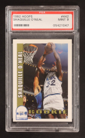 Shaquille O'Neal 1992-93 Hoops #442 RC (PSA 9) at PristineAuction.com
