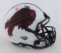 Stefon Diggs Signed Bills Full-Size Lunar Eclipse Alternate Speed Helmet (Beckett) at PristineAuction.com