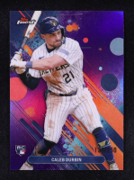 Caleb Durbin 2025 Finest Purple Refractors #80 #139/250 RC at PristineAuction.com