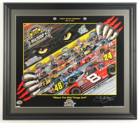 Sam Bass Signed NASCAR "Where The Wild Things Are" Custom Framed Art Print Display (Beckett) at PristineAuction.com