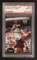 Shaquille O'Neal 1992-93 Stadium Club #247 RC (PSA 9) at PristineAuction.com