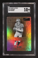 Tom Brady 2022 Panini Playbook Sketchbooks #10 (SGC 10) at PristineAuction.com