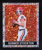 Gunner Stockton 2025 Leaf 15th Anniversary '48 Leaf Red Sparkle #48B65 #3/4 RC at PristineAuction.com