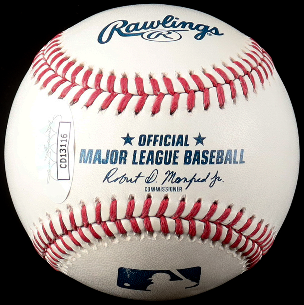 Hyeseong Kim Signed OML Baseball (JSA) at PristineAuction.com Hyeseong Kim Signed OML Baseball (JSA) at PristineAuction.com