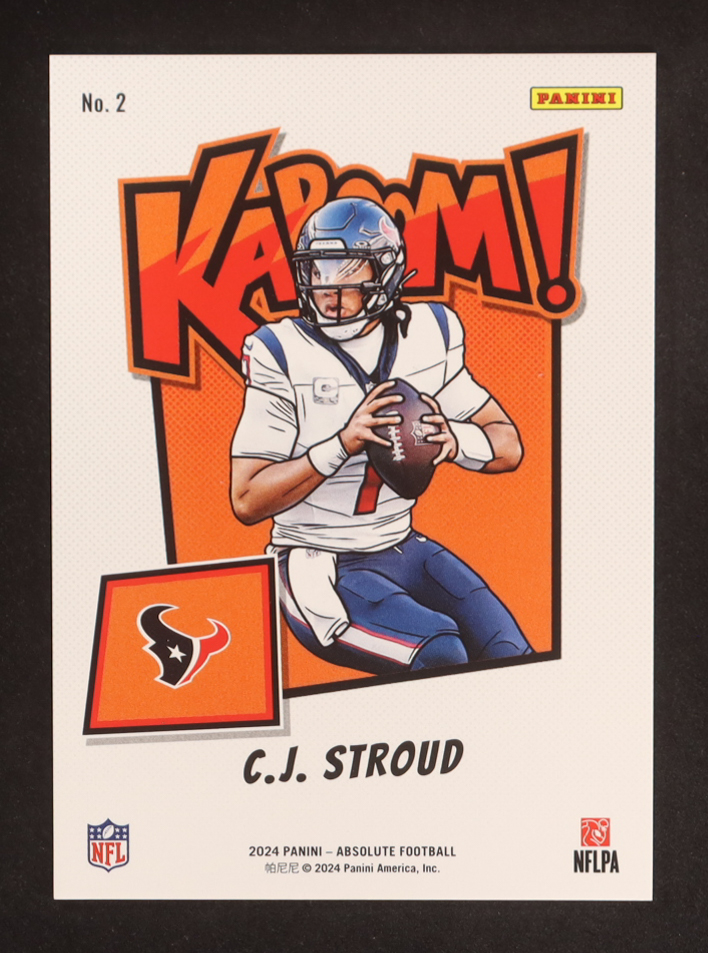 CJ Stroud 2024 Absolute Kaboom Horizontal #2 at PristineAuction.com CJ Stroud 2024 Absolute Kaboom Horizontal #2 at PristineAuction.com