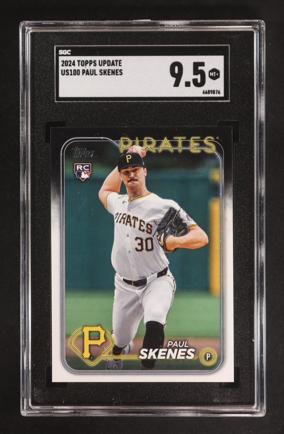 Paul Skenes 2024 Topps Update #US100 RC (SGC 9.5) at PristineAuction.com Paul Skenes 2024 Topps Update #US100 RC (SGC 9.5) at PristineAuction.com