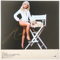 Sabrina Carpenter Signed "Man's Best Friend" Vinyl Record Album Insert With Disc (JSA) at PristineAuction.com