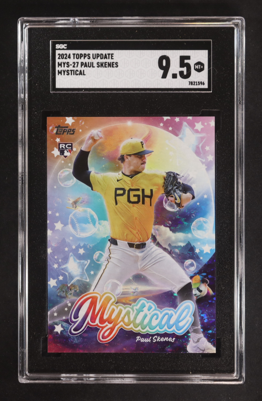 Paul Skenes 2024 Topps Update Mystical #MYS27 RC (SGC 9.5) at PristineAuction.com Paul Skenes 2024 Topps Update Mystical #MYS27 RC (SGC 9.5) at PristineAuction.com