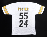 Joey Porter Jr. & Joey Porter Sr. Signed Jersey (JSA) at PristineAuction.com