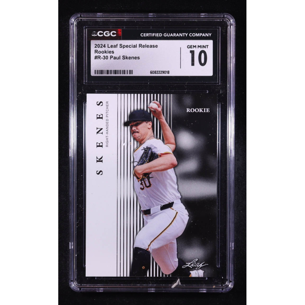 Paul Skenes 2024 Leaf Special Release Rookies #R-30 RC (CGC 10) at PristineAuction.com