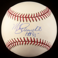 Mike Schmidt Signed OML Baseball Inscribed "HOF 95" (Steiner) at PristineAuction.com