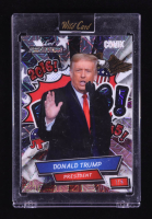 Donald Trump 2024 Wild Card Alumination Comix Potus! Mojo Silver #ACRPDT6 #1/4 at PristineAuction.com