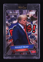 Donald Trump 2024 Wild Card Alumination Comix Potus! Prismatic Silver #ACBLPDT3 #2/3 at PristineAuction.com