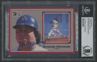 Fernando Valenzuela Signed 1983 Donruss Action All-Stars #53 (BGS) at PristineAuction.com