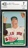 Carl Yastrzemski 1965 Topps #385 (BCCG 7) at PristineAuction.com