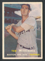 Ted Williams 1957 Topps #1 at PristineAuction.com