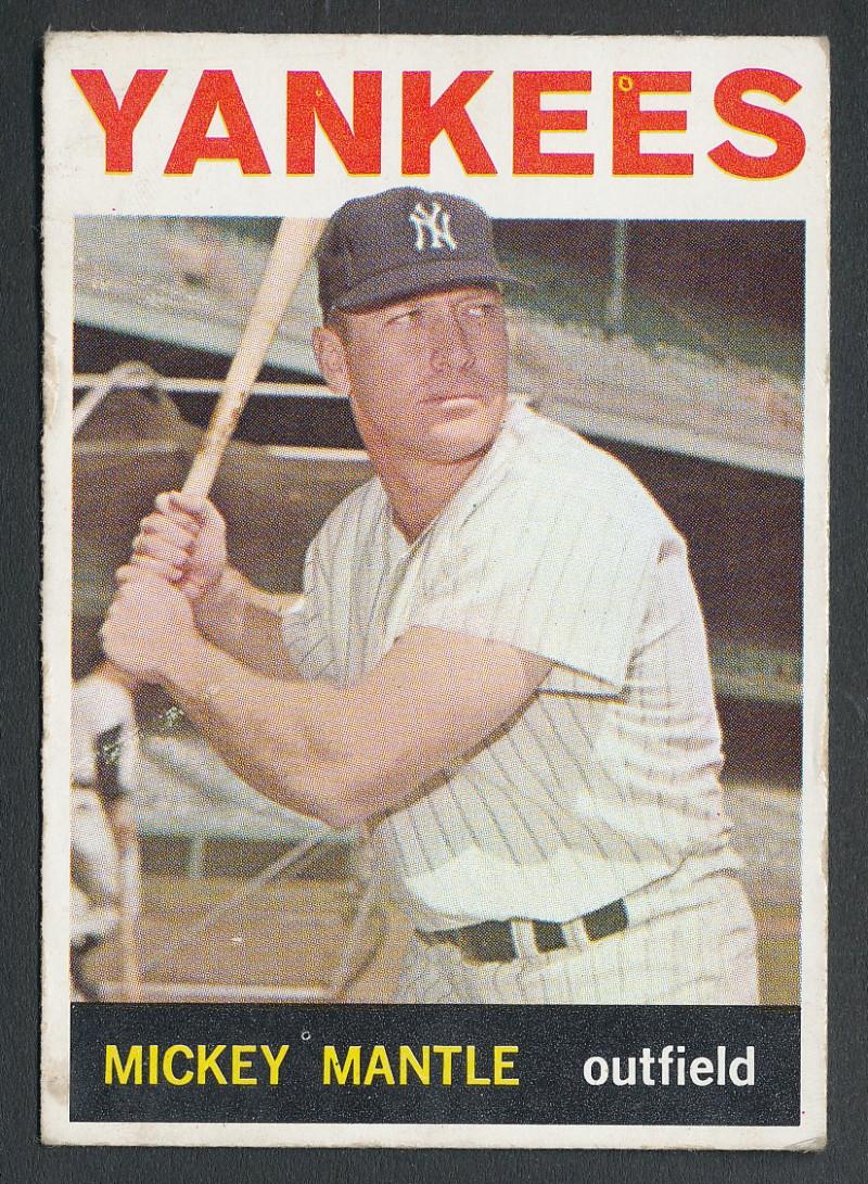 Mickey Mantle 1964 Topps #50 at PristineAuction.com Mickey Mantle 1964 Topps #50 at PristineAuction.com