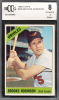 Brooks Robinson 1966 Topps #390 (BCCG 8) at PristineAuction.com