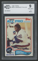 Lawrence Taylor 1982 Topps #434 (BCCG 9) at PristineAuction.com