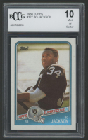 Bo Jackson 1988 Topps #327 (BCCG 10) at PristineAuction.com