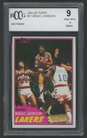 Magic Johnson 1981-82 Topps #21 (BCCG 9) at PristineAuction.com