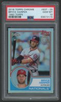 Bryce Harper 2018 Topps Chrome / 1983 #83T25 (PSA 10) at PristineAuction.com