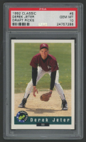 Derek Jeter 1992 Classic Draft Picks #6 RC (PSA 10) at PristineAuction.com