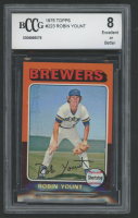 Robin Yount 1975 Topps Mini #223 RC (BCCG 8) at PristineAuction.com