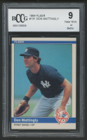 Don Mattingly 1984 Fleer #131 RC (BCCG 9) at PristineAuction.com
