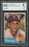 Carl Yastrzemski 1963 Topps #115 (BCCG 8) at PristineAuction.com