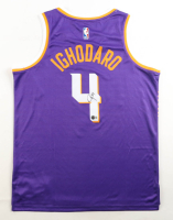 Oso Ighodaro Signed Suns Nike Authentic Jersey (Beckett) at PristineAuction.com