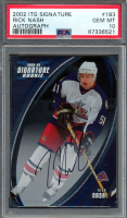 Rick Nash 2002-03 BAP Signature Series Autographs #183 (PSA 10) at PristineAuction.com