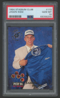 Jason Kidd 1994-95 Stadium Club #172 RC (PSA 10) at PristineAuction.com