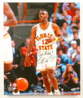 Charlie Ward Signed Florida State Seminoles Custom Framed Serigraph on Canvas Display Inscribed "Go Noles!" (PSA) at PristineAuction.com