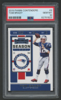 Tom Brady 2019 Panini Contenders #9 (PSA 10) at PristineAuction.com