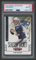 Tom Brady 2014 Panini Contenders #67 (PSA 10) at PristineAuction.com