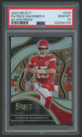 Patrick Mahomes II 2023 Select Silver Prizm #226 (PSA 10) at PristineAuction.com