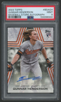 Gunnar Henderson 2023 Topps Baseball Stars Autograph #BSAGH (PSA 9) at PristineAuction.com