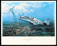 Chuck Older Signed "Triple Dates with Destiny" 18x22 Lithograph By Stan Stokes (AIV) at PristineAuction.com