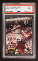 Shaquille O'Neal 1992-93 Stadium Club #247 RC (PSA 9) at PristineAuction.com