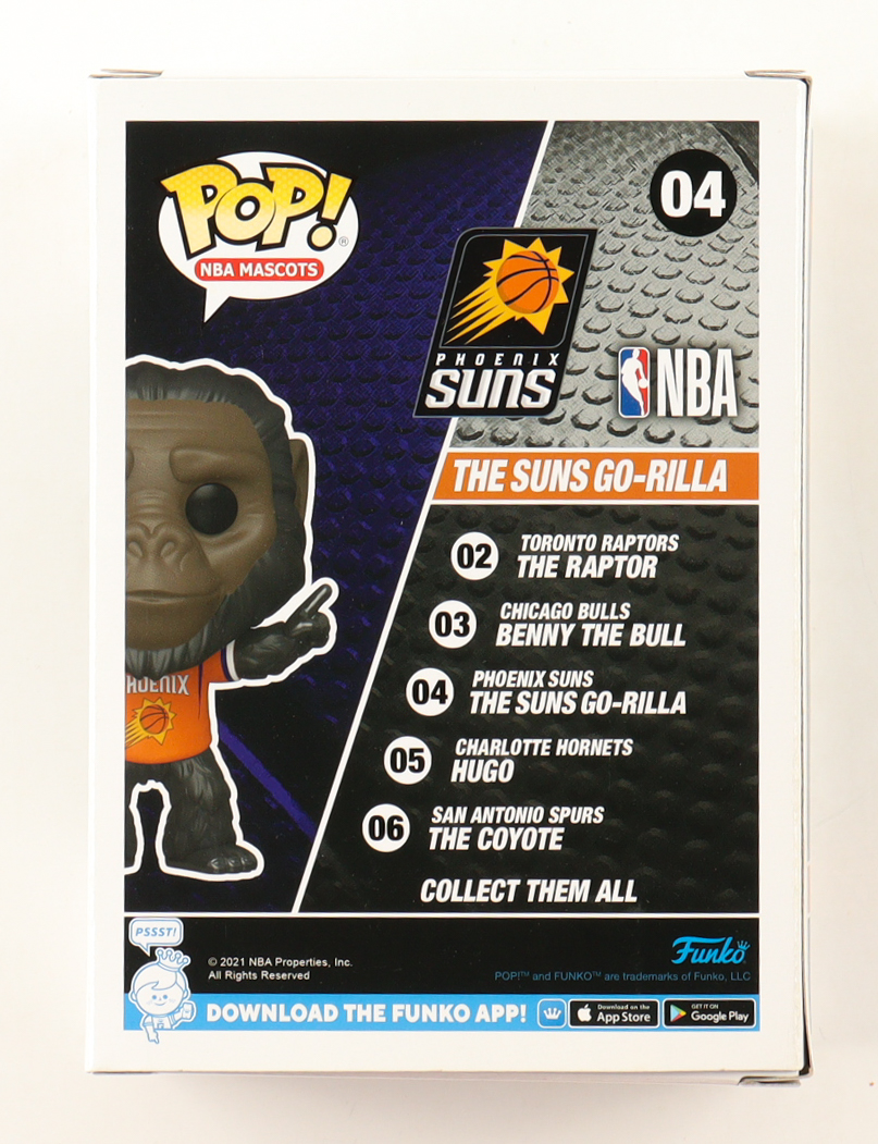 Kevin Durant Signed Suns #04 Go-Rilla Funko Pop! Vinyl Figure (JSA) at PristineAuction.com Kevin Durant Signed Suns #04 Go-Rilla Funko Pop! Vinyl Figure (JSA) at PristineAuction.com