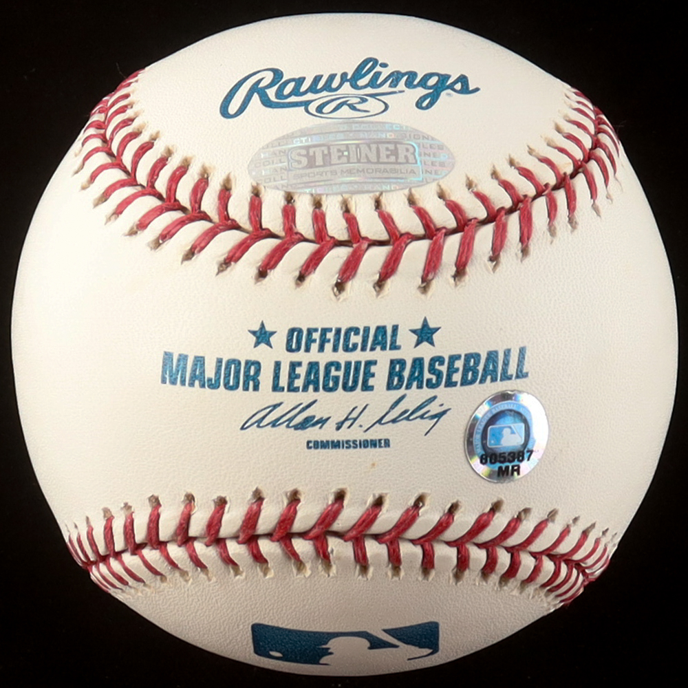 Curt Schilling Signed OML Baseball (Steiner) at PristineAuction.com Curt Schilling Signed OML Baseball (Steiner) at PristineAuction.com