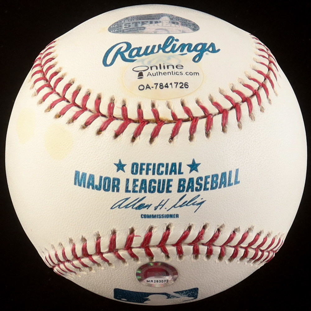Mark McGwire Signed OML Baseball (Steiner) at PristineAuction.com Mark McGwire Signed OML Baseball (Steiner) at PristineAuction.com