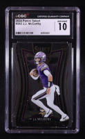 J.J. McCarthy 2024 Panini Select #342 RC (CGC 10) at PristineAuction.com