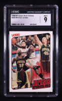 Michael Jordan 1999-00 Upper Deck Victory Jordan's Greatest Hits #426 (CGC 9) at PristineAuction.com