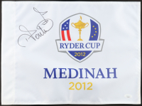 Ian Poulter Signed 2012 Ryder Cup Golf Pin Flag (JSA) at PristineAuction.com