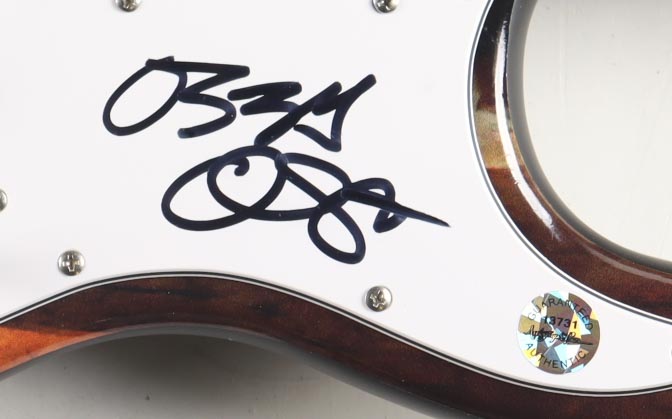 Ozzy Osbourne Signed Custom 39" Electric Guitar (REAL & AutographPros) at PristineAuction.com Ozzy Osbourne Signed Custom 39" Electric Guitar (REAL & AutographPros) at PristineAuction.com