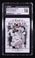 Paul Skenes 2023 Leaf Special Release Rookie Achievements #RA-39 RC (CGC 10) at PristineAuction.com