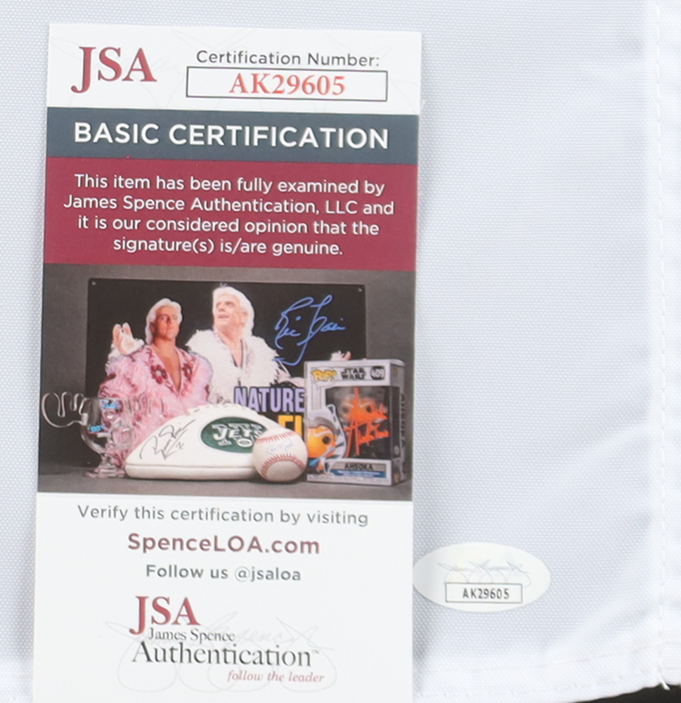 Rickie Fowler Signed 2023 Ryder Cup Golf Pin Flag (JSA) at PristineAuction.com Rickie Fowler Signed 2023 Ryder Cup Golf Pin Flag (JSA) at PristineAuction.com